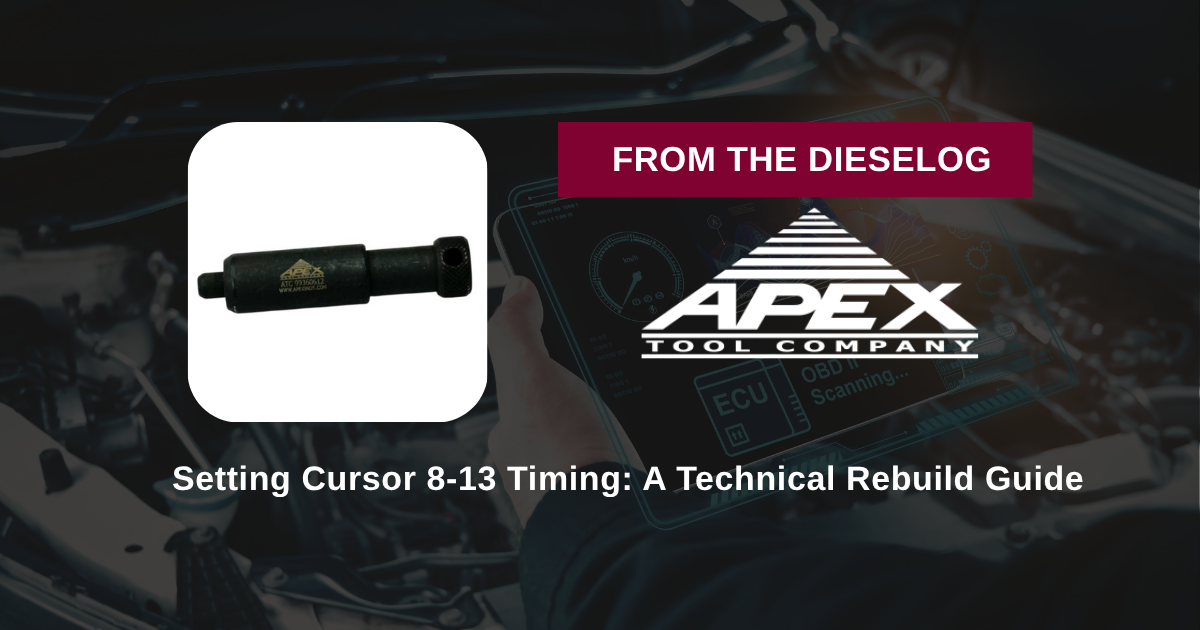 Setting Cursor 8-13 Timing: A Technical Rebuild Guide